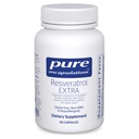 Puhtaat kapselit Resveratrol EXTRA - 100 mg Trans- Resveratrol - terveille soluille ja kardiovaskulaarisille toiminnoille* - Antioksidanttien täydennysosa - ei- gammagluteeniton - 60 kapselia