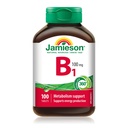 Jamieson B1-vitamiini (Thiamiini) 100 mg, 100 tablettia