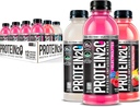 Protein2o 15g Whey Protein Isolate infused Water Plus Elektrolyytit, sokeriton urheilu juoma, valmis juomaan, gluteeniton, laktoositon, Elektrolyytti Variety Pack, 16,9 fl oz pullo (12 kreivi)