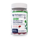 Metageenit UltraFlora 3 in 1 Daily Probiotic & Postbiotic Gummies - Säilyvyys vakaa aikuisille ja lapsille - Tukee Gut Health, Terve Gut Flora & Immuunituki* - 60 Gummies