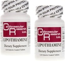 Kardiovaskulaarinen tutkimus Lipotiamine B1 täydentää 240 tablettia - B1-vitamiini Nyt Alpha Lipoic Acid - 2 X 120