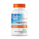 Lääkärit Paras Vegan DHA Algae, Tukee aivojen ja kardiovaskulaarinen terveys, ei-GMO, Gluteeniton, Soijaton, Vegan 60 Kasvis Pehmeät