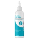VetWELL Dog Ear Cleaner Solution & Infektiohoito koirille ja kissoille, Tris Otic Cleanser Drops auttaa poistamaan Odor ja lievittää infektioita - 12oz