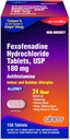 Ohm Allergia Lääketiede Fexofenadiini 180mg - 24 tunnin helpotus aivasteluun ja allergian oireisiin, ei-huumausaine - 24 tunnin antihistamiinitabletit tehokkaaseen hoitoon - 150