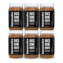 Fatworks Gourmet Cage-free Duck Bone Broth, Perinteinen Flavor, Keto, Paleo, Collagen Rich, säilöntäaineeton, 6 pakkaus 15 oz. Tölkit