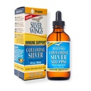 Natural Path Silver Wings Kolloidinen Silver 500ppm Immune Support Supplement 4 fl. oz. Pudotin