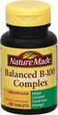 Luonto tasapainotettu B-100-vitamiini Complex tabletit 60 ea (pakkaus 5)