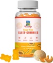 5 mg melatoniinia Gummies, unilääkettä aikuisille, melatoniinia lisäravinteet nukkumiseen, 60 Cantaloupe-Flavored Gummies