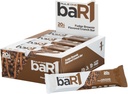 Sääntö 1 baar1 Crunch Bar - On-The-Go Convenient Protein Snack Bars 20g Premium Protein, luonnollisesti pakattu EAA / BCAAs, Nälkä-Filling kuitu (12 Count Box, Fudge Brownie)
