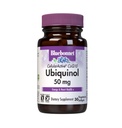 Bluebonnet Nutrition Cellular Active CoQ10 Ubiquinol 50 mg Kasvissyöjä Softgels, Heart Health & Cellular Health, Ubiquinol Kanekasta, Non GMO, Gluteeniton, soijaton, maitoton, 30 kasvissyöjä Softgels