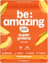 AMAZING Super Greens Powder with Prebiootit, Dole Orange Peach Mango, 25 Serv