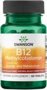 Swanson Methylcobalamiini Korkea Imeytyminen B-12 2,5 Milligrammaa 60 Tabs