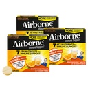 Airborne 1000 mg C-vitamiini + Sinkkisokeri vapaa monivitamiini-immuunituki Effervescent Fizy Drink Tabletit, Zesty Orange Flavor kanssa voimakas antioksidantit Vitamiinit C & E, 30 tablettia (3 pakkaus)