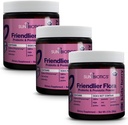 SUNBIOTICS Friendier Flora - lapset Prebiootti ja probioottijauhe täydentää 5 miljardia PMY 5 Probiootti kanta hyvä Gut Flora, immuunijärjestelmä, & Balanced Microbiome - Berry, (paketti 3)