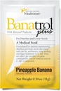 Banatrol® Natural Anti-Diarrheal prebiootit, helpotus kroonisesta ripulista, IBS, toistuva ripuli, kliinisesti tuettu lääketieteellinen ruoka, ei-kosteuttava, 25 tarjoilua (Pineapple)