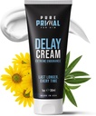 Delay Cream for Men - Climax Control Formula to Last Pidempi sängyssä, puhdas ja nopea absorbointi sovellus, Climax Viivästys tuki, Boost Luottamus, Ei-Greasy Desensitising Creme