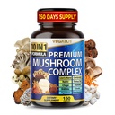 10 in 1 High Strength Mushroom Supplement - Lions Mane, Cordyceps, Reishi - aivolisäkkeet muistia ja keskittyä ** 5-kuukautinen tarjonta