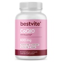 Coenzyme CoQ10 600 mg per kapseli Bioperine (60 kasvissyöjäkapselit) Luonnollisesti fermentoitu - Ei titaanidioksidia - Ei täyttöaineita - Ei stearaattia - Vegan - Gluteeniton - Ei muuntogeenisiä organismeja