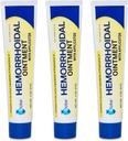 Peräpukamat Pain Relief Voide 2 oz (56g) Per putki Hemorrhoid hoito nopeasti toimivat kutina, turvotus, ja suurin vahvuus kipu helpotus (3 pakkaus)