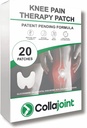 Polven kivunlievityslappu - Hydrogel liikkuvuus & Mukavuus Collagen & Glukosamiini - Alhainen Odor, 20