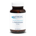 Metabolinen ylläpito L-Metyylifolaatti 10 mg - Tukee terveen mielen - Aktiivinen Folaatti methylation Support & Biochemical Reactions - Erittäin biologisesti käytettävissä - 90 Tarjoilut - 90 kapselia