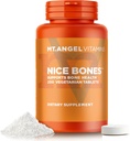 Mt. Enkeli vitamiinit - Nice Bones, tukee luun terveyttä (250 kasvissyöjä tablettia)