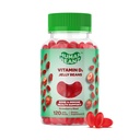 D3-vitamiini Jelly Bean Gummies for Adults, Immuniteettituki, 2000 IU D-vitamiinia, Nutritional kasvissyöjän lisäravinteet, 120 mansikkahyytelöpapua, Kosher