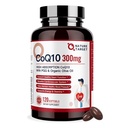 NATure TARGET CoQ10-300 mg-Softgels + PQQ with Organic-Olive-Oil - High Absorptio-Coenzyme-Q10 - Antioksidantti-for-Heart-Health ja Immunosupport, Energy Production, 120 Servings