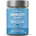 Serenity Sleep Natural Sleep Aid -voide Blend of Magnesium, Valerian Root ja melatoniini - Natural Sleep Aid