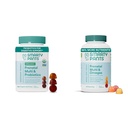 SmartyPants Organic Prenatal Vitamiinit naisille Multivitamiini Gummies Bundle: Probiootit, Biotiini, Metyylifolaatti, Omega 3, D3, B12, B6, A, K & Sinkki, 120