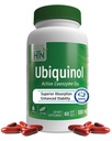 Health Thru Nutrition Ubiquinol 100mg 60 Softgels as Kaneka QH Alennettu CoQ-10 ...
