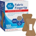MED PRIDE Steriili sormenjälkeä Kankaiden nauhat 1,75in X 3in Hypoallergenic adhesive Latex- Free 100