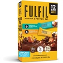 FULFIL Proteiini Välipalat, 6 suklaamaapähkinä ja karamelli & 6 suklaa Suolattu karamelli, 15g proteiinia, ruokakomero nitoja, 12 kreivi