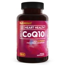 BioEmblem CoQ10 BioPerine - 200 mg Softgels, korkea imeytyminen - Coenzyme Q10 Antioksidantti energiantuotantoon, Heart Health - Natural Form, non-GMO CoQ10 täydennysosa - 90 Count