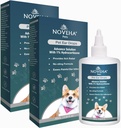 NOVEHA-lemmikkikorvatipat, joilla on 1% hydrokortisonia.