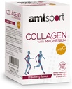 AML Sport - Kollageeni magnesiumin kanssa C-vitamiinitikkuja - mansikka maku - Travel Pack -20 Sticks. Hydrolisoitu kollageeni. Maitotuotteet, Gluteeniton ja sokeriton.