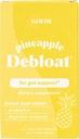 GOLDE Ananas Debloat - Probiotic Supplement for Natural Bloat Relief and Lesting Digestive Balance - Vegan, Keto, Low-Sugar - 8 Tarjoilut