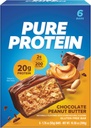 Puhdasta proteiinipatukoita, runsaasti proteiinia, ravitsevia pähkinöitä, jotka tukevat energiaa, vähäsokerista, gluteenitonta, suklaamaapähkinävoita, 1.76 Oz (pakkaus 6)