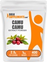 BulkSupplements.com Camu Camu Extract Powder - Superfood Supplement, Kasviperäisten Supplement - Vegan & Gluteeniton, 2,5 g per Serving, 1kg (2,2 lbs) (Pakkaus 1)