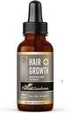Hiusten kasvu Plus 1oz - Bamboo hiusten tuote naisille ja miehille hiusten kasvua Collagen täydentää, Keratin - hiukset iho ja kynnet vitamiineja kaikille hiustyypeille -1 pullo