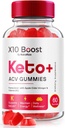 NutraRize X10 Boost Keto + ACV Gummies Advanced Weight Loss, Arvostelut (60 Gummies)