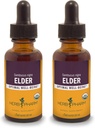 Herb Pharm Certified Organic Elder Liquid Extract - 1 Ounce (Pakki 2)