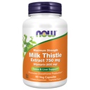 Now Foods Milk Thistle Extract 750 mg Silymarin (600 mg), Maximum Strength - 90 Veg kapselia