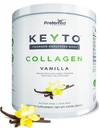 Keto Collagen Protein Powder with MCT Oil Keto and Paleo Friendly Grass Fed and Pasture Raised Hydrolyzed Collagen Peptides