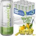 NEOZEN Collagen Sparkling Drink with Dietary Fiber - Balanced Nutrients for Wellness - Sokeriton - Keto-ystävällinen - Ei gluteenia - Ei kofeiinia - 11.2 fl oz (12 Pack)
