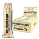 Barebells Protein Bars Valkoinen suklaa manteli - 12 Count, 20g Korkea proteiini herkkuja - suklaa Ravintola Bar 1g Yhteensä Sokerit - On-The-Go Aamiainen tai Työn jälkeen Välipala