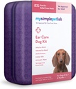 MySimplePetLab korvahoito koirapakkaus Lääkehoito Tris Flush Dog korvanpuhdistaja I Infektio Hoito Ketokonatsoli I Hydrokortisoni drops I Comfort for Haju, kutina, tai Sore korvat