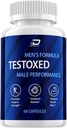 Testoksoidut kapselit Supplement, Testoksed Advanced Men Wellness Support, Virallinen Testoksed Maximum Strength Energy Performance, Testoksed Premium Dietary Formula Reviews (1 pakkaus - 60 kapselia)