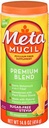 Metamucil Premium Blend Psyllium kuitujauhe Sokerivapaa Stevia Orange - 14,6 oz