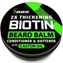 Biotin parta Balm miehille - 2X Paksuus parta ja viikset - Orgaaninen Viiksi vaha Castor Oil & Meadowfoam ...